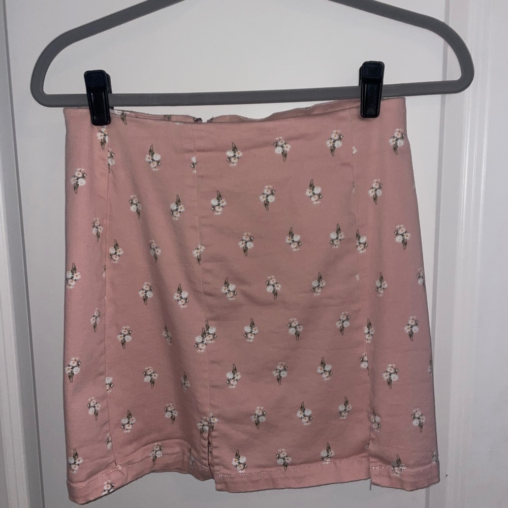 Floral Pink Aeropostale Mini Skirt